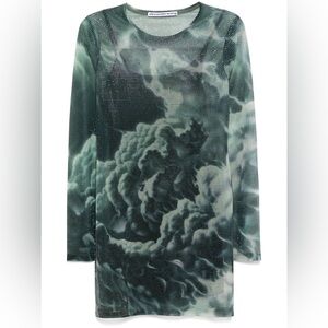 Alexander Wang Green Mini Dress